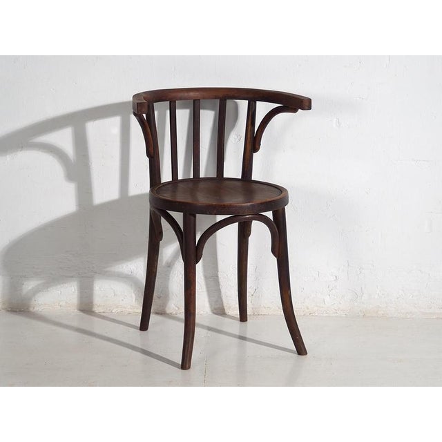 Chairs with Armrests from Thonet, 1920s, Set of 4 For Sale - Image 6 of 18