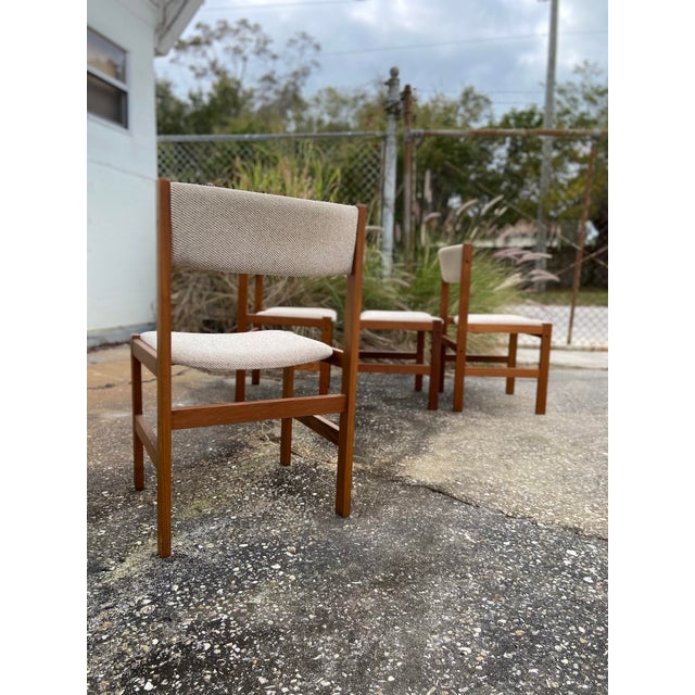 MidCentury k.d. Furniture Danish Dining Chairs Set of 4 Chairish