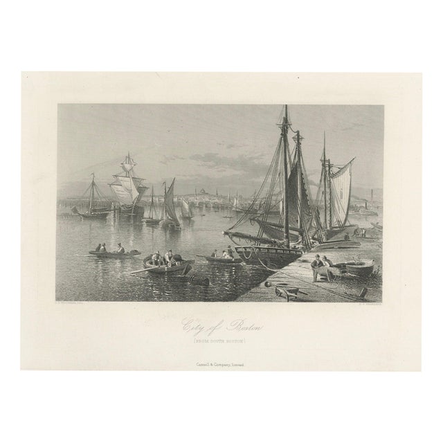 City of Boston, 1800s, Paper For Sale