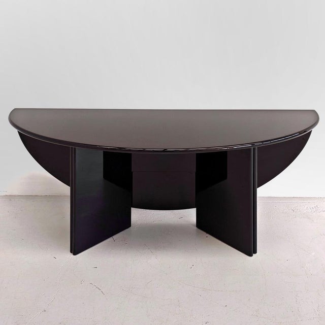 Black Antella Console Table by Kazuhide Takahama for Studio Simon, 1970s, in Very Good conditions. Designed 1970 to 1979 I...