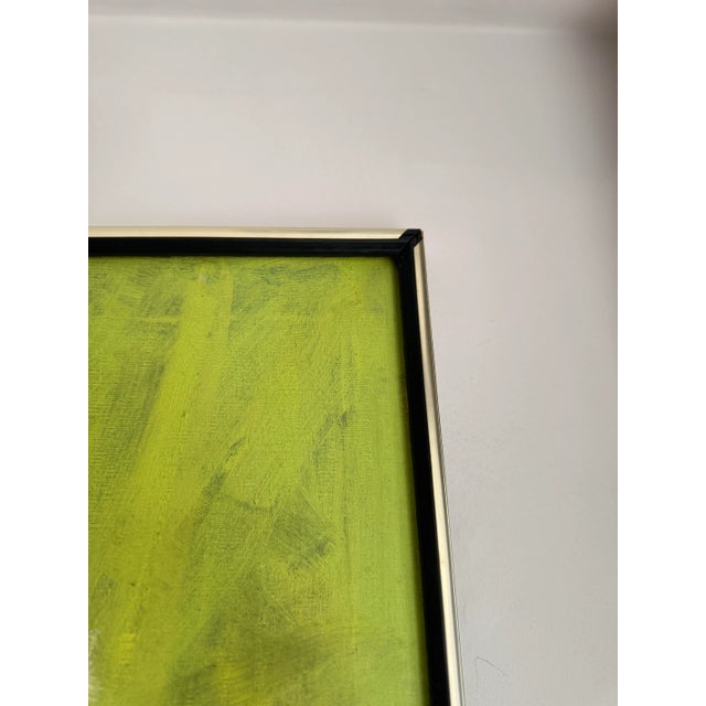 Mid-Century Modern Abstract Floral Painting Signed For Sale In Philadelphia - Image 6 of 9