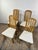 Vintage Chairs in Elm and Findahls Fabric, Denmark, 1980s, Set of 4 For Sale - Image 6 of 14