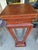 Tooled Leather Glass Display Case Curio Stand Pedestal Maitland Smith - Jacques Adnet Style For Sale - Image 9 of 9