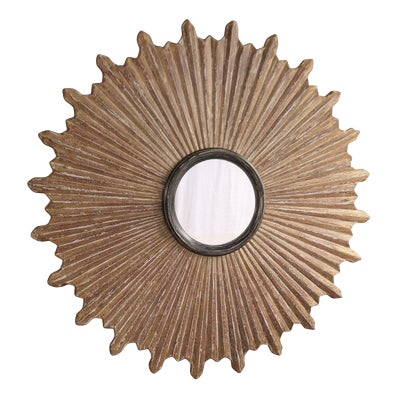 Large Sunbeam Wall Mirror For Sale