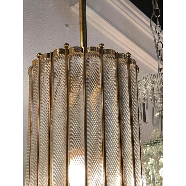 Modern Modern Murano Glass Lantern For Sale - Image 3 of 8