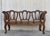 Late 19th Century Late 19th Century Set of One Bench and Four Victorian Chairs, Wood and Rattan For Sale - Image 5 of 18