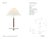 Ray Booth by Visual Comfort Signature Amaya 28" Table Lamp in Polished Nickel and Walnut with Linen Shade Designer: Ray...