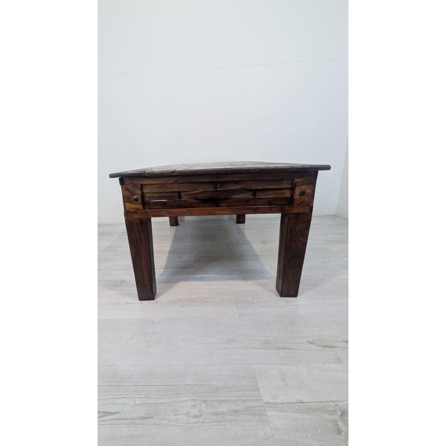 Wood Coffee Table in Rosewood For Sale - Image 7 of 16