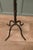 2000 - 2009 Tall Wrought Iron Blacksmith Candleholder For Sale - Image 5 of 7