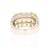 Yellow Sapphire White Gold Statement Ring, Size 7 For Sale - Image 4 of 6