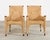 2000 - 2009 Set of Ten Bill Sofield McGuire Danish Cord Cocoon Dining Chairs For Sale - Image 5 of 18