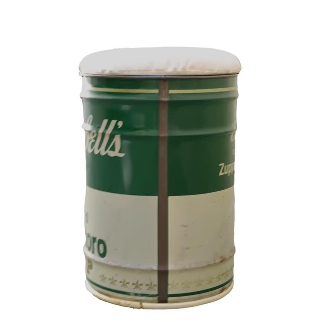 Andy Warhol Campbell's Soup Can Stool by Dino Gavina for Studio Simon, Italy, 1970s For Sale - Image 3 of 10