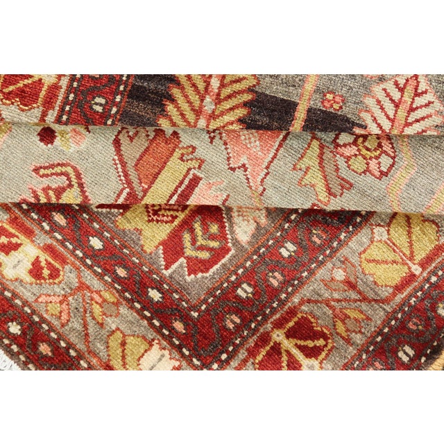 Antique Persian Malayer Runner With Tree Motif Design 3'8 X 13'1 For Sale - Image 13 of 14