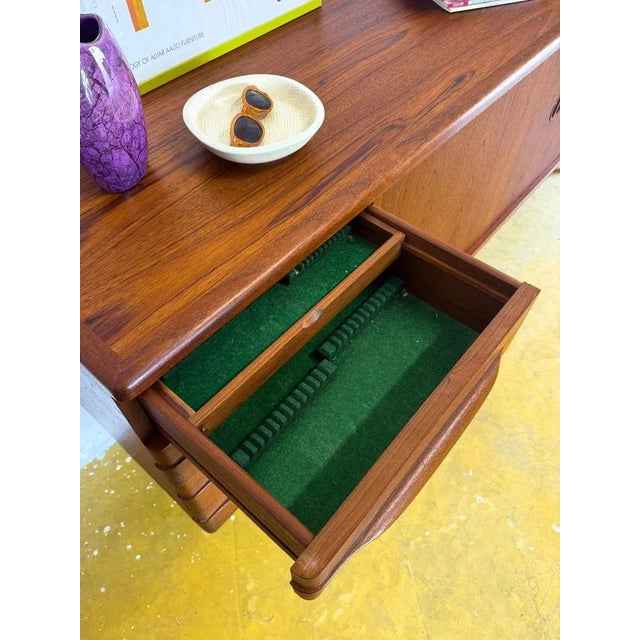 Johannes Andersen Vintage Danish U15 Sideboard by Johannes Andersen, 1950s For Sale - Image 4 of 11