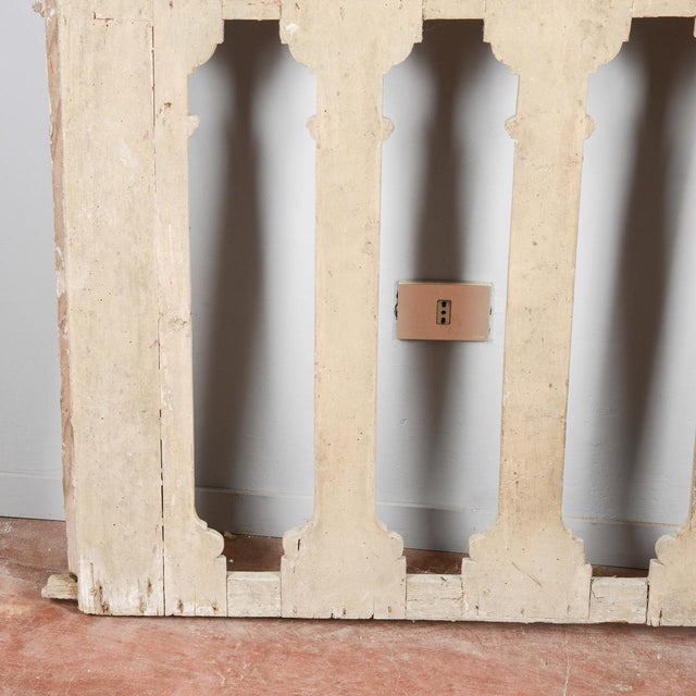 Antique Wooden Balustrade Railing For Sale - Image 16 of 18