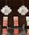 Vintage Italian Murano Chandelier with 36 White Disks, 1990s For Sale - Image 4 of 17