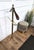 Milo Baughman Mid-Century Hollywood Regency Italian Brass and Wood Valet Stand Dressboy by Milo Baughman, 1970s For Sale - Image 4 of 8