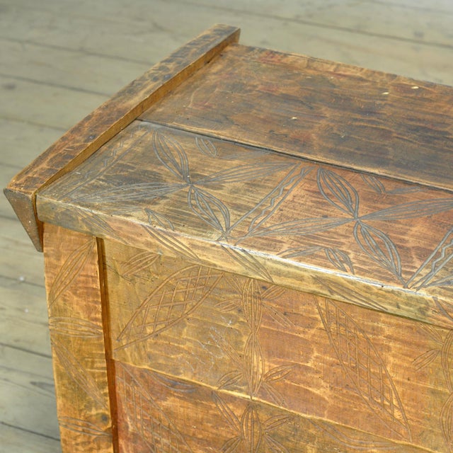 Antique Shepherd's Chest, 1850s For Sale - Image 11 of 14