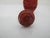 Chinese Chinese Carved Red Cinnabar Flower & Geometric Lacquer Snuff Bottle For Sale - Image 3 of 11