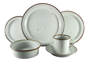 Niels Refsgaard for Dansk Brown Mist Service for 8 Dinnerware Set - 48 Piece