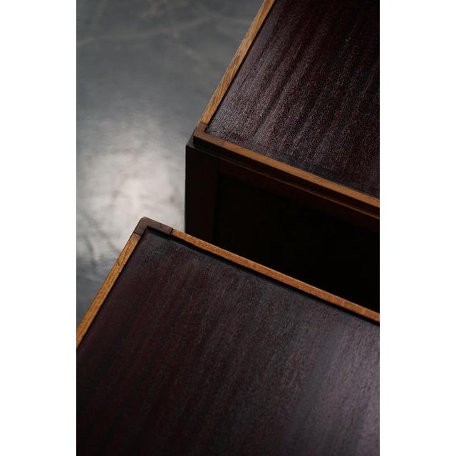 Hague School Nightstands, 1930s, Set of 2 For Sale - Image 9 of 14