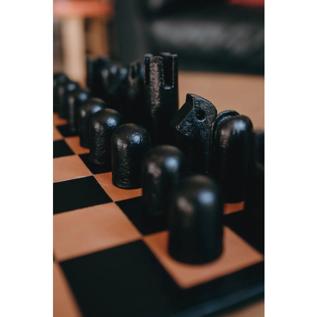 Mid-Century Modern Carl Auböck Chess Set #5606 For Sale - Image 3 of 11