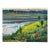 River Painting Landscape Antique Oil Painting Original Socialist Realism Soviet Art Ukrainian Artist Osenniy m.s. 55-72 1970s For Sale