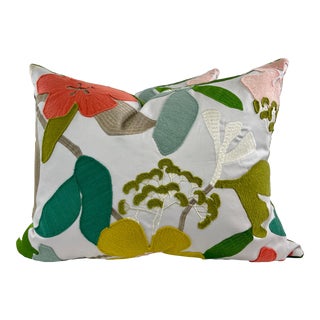 "Tiare" by Etamine 16"x20" Pillows-A Pair For Sale