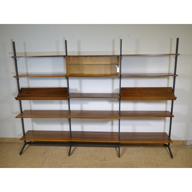 Mid-Century Freestanding Modular Shelving System by Olof Pira, 1960s For Sale - Image 4 of 18