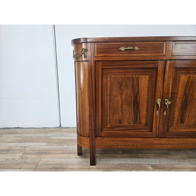 Art Nouveau Sideboard with Brass Decorations, 1920s For Sale - Image 12 of 18