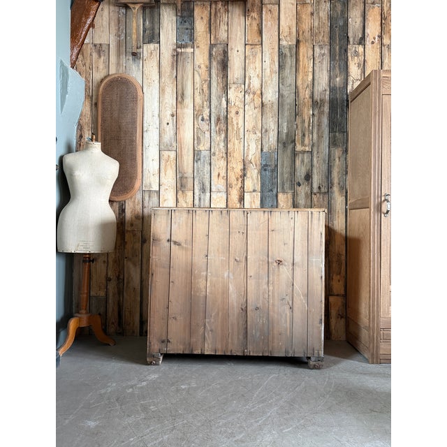 Large Antique English Chest of Drawers, 1890s For Sale - Image 12 of 14