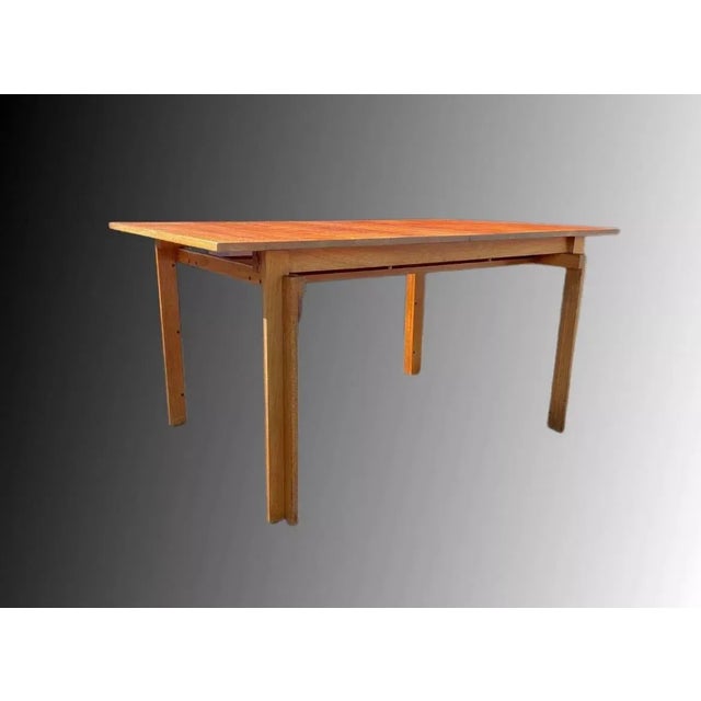 Danish Extendable Dining Table by Inger Klingenberg for France & Son, 1960s For Sale - Image 11 of 13