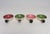 Set of Four Vintage Green and Pink Ceramic Ramekins/Ashtrays by Charles Wilton For Sale In New York - Image 6 of 16