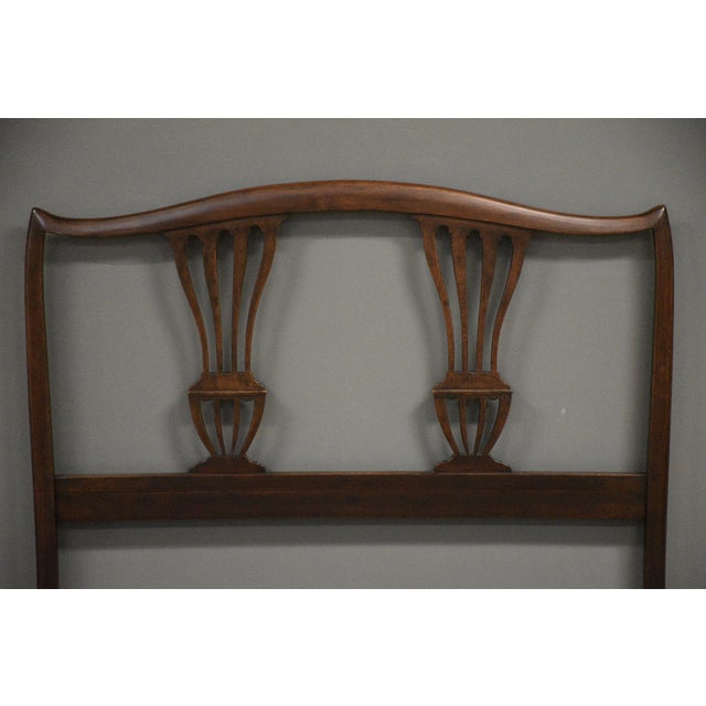 Mahogany Antique Twin Beds - A Pair For Sale In Boston - Image 6 of 8