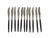 Mid-Century Modern Vintage Lundtofte "Largo" Stainless Flatware - Tias Eckhoff for DKF - 31 Pieces For Sale - Image 3 of 6