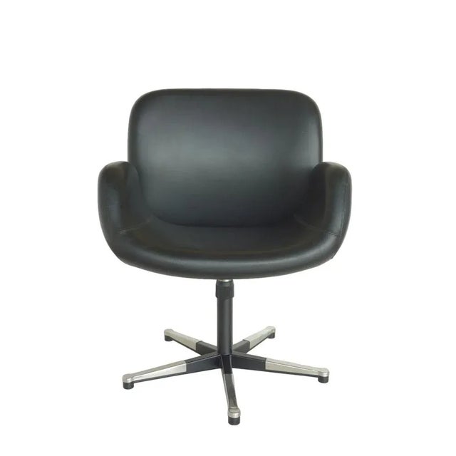 Vintage Italian Space Age Skilian Sky Desk Chair, 1960s For Sale - Image 3 of 8