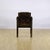 1930s Art Deco Lounge Chair with Black Wood Frame and Padded Seat and Back, 1930s For Sale - Image 5 of 9