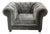 Late 20th Century Restoration Hardware Chesterfield Chair For Sale