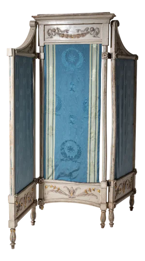 Louis XVI Style Folding Screen, 19th Century