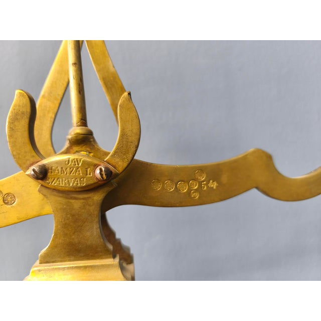 Large Copper Pharmacy Scale, 1700s For Sale - Image 9 of 14