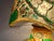 Antique Hand-Painted Vellum Bedroom Table Lamp, South Asia, 1930 For Sale - Image 9 of 17
