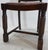 Rustic Early 19th Century English Oak Chairs With Leather Seats For Sale - Image 3 of 11