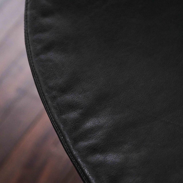 Sabrina Dining Chairs in Black Leather from Gastone Rinaldi, 1970s, Set of 6 For Sale - Image 12 of 17