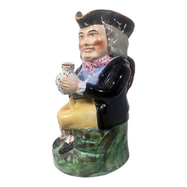 18th Century Drunken Toby Jar - Circa 1770 For Sale