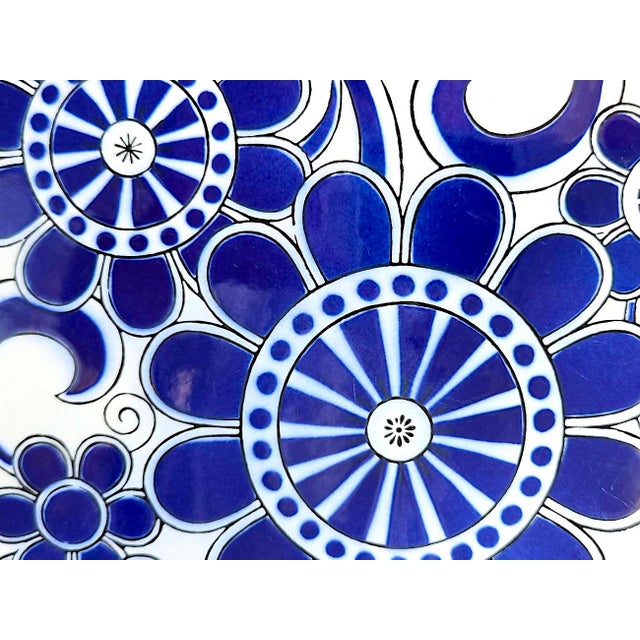 1970s 1970s Mikasa Sea Isle 12" Chop/Serving Platter For Sale - Image 5 of 9