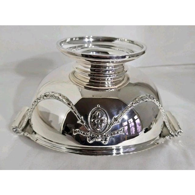 Mid-Century Modern German .800 Silver Tazza by Gebrüder Friedländer, 1965 For Sale - Image 13 of 16