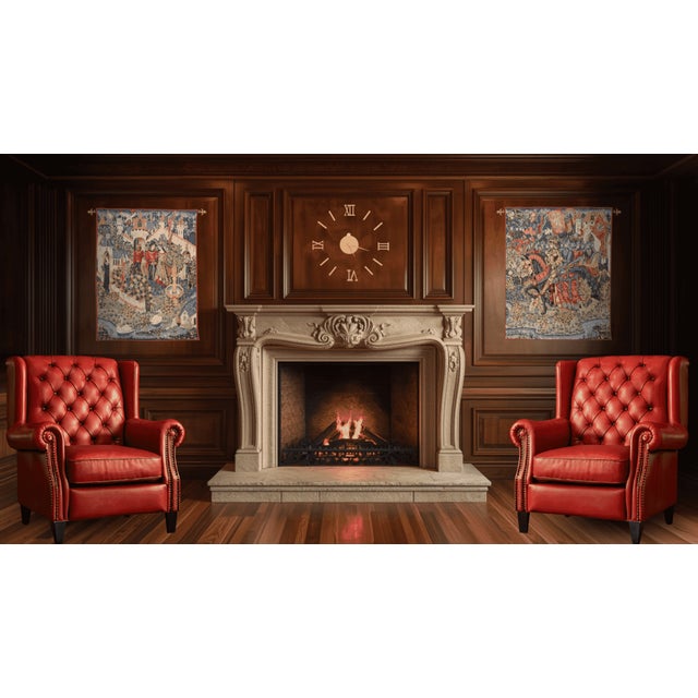 This tapestry captures the essence of the ancient legend of King Arthur, thought to have lived in the 5th or 6th Century,...