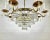 Vintage French Cascading Crystal and Brass Chandelier, 1960s For Sale - Image 6 of 11