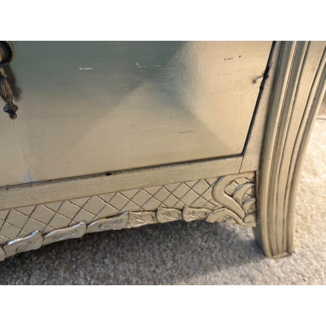 1980s Silver Glam Dresser For Sale In Washington DC - Image 6 of 12