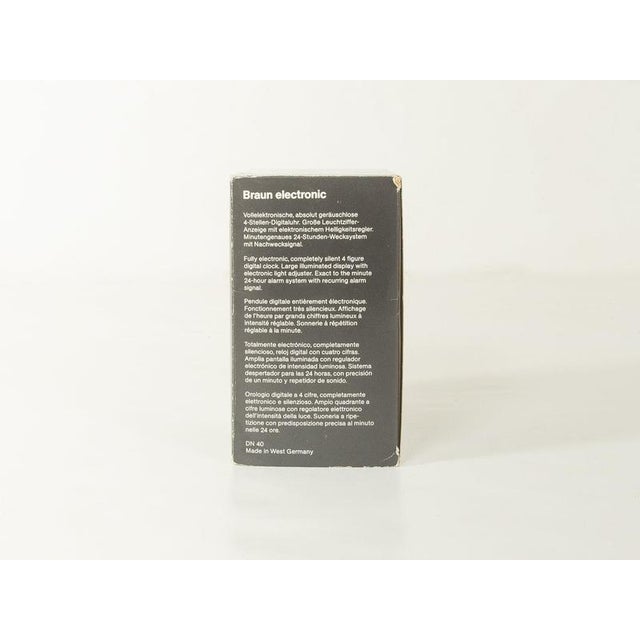DN 40 Alarm Clock by Dieter Rams for Braun For Sale - Image 16 of 17